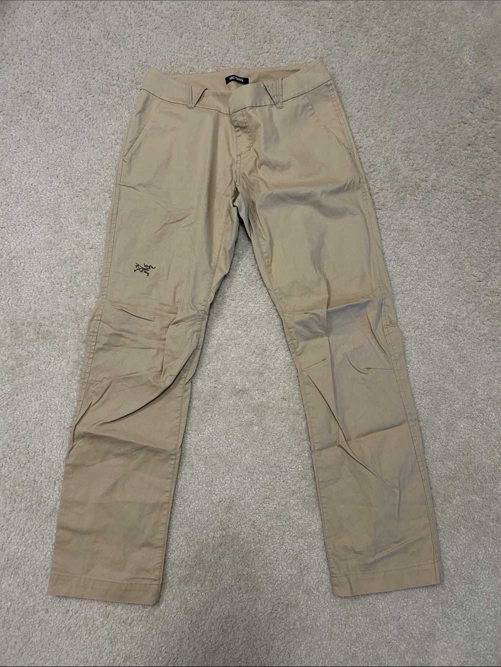 Arc'Teryx A2B Khaki Chino Pants Size 6